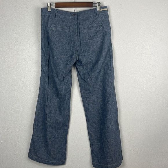 Anthropologie Pilcro and The Letterpress Linen Blend Wide Leg Pants 4 - Picture 6 of 11